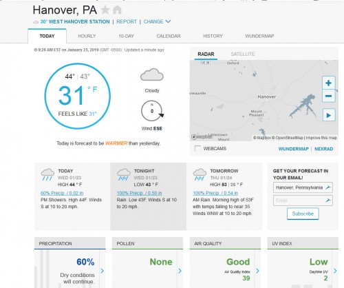 Hanover, PA Forecast  Weather Underground - Mozilla Firefox 1232019 82643 AM.jpg